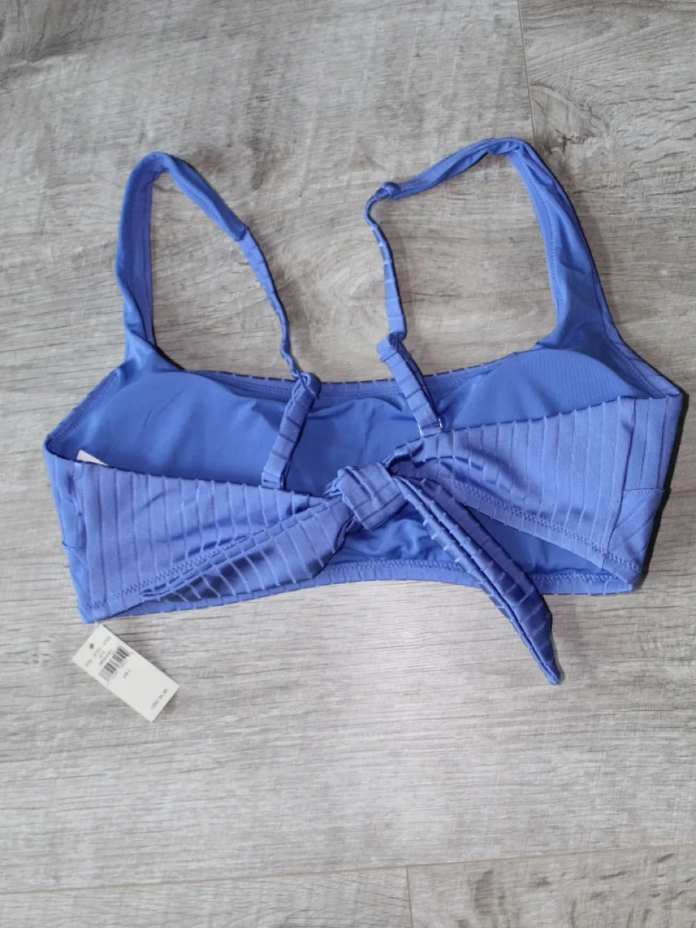 aerie Ribbed Scoop Bikini top - Periwinkle